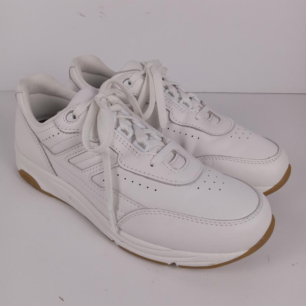 SAS Women’s Tour II Chalk White Leather Comfort Walking Sneakers Size 9 Narrow